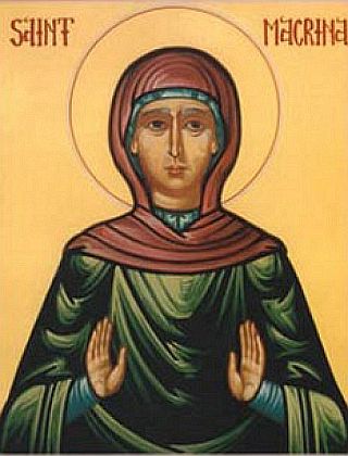 Sfanta Macrina, sora marelui Vasilie