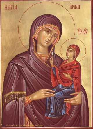 Adormirea Sfintei si Dreptei Ana, mama Preacuratei Nascatoare de Dumnezeu