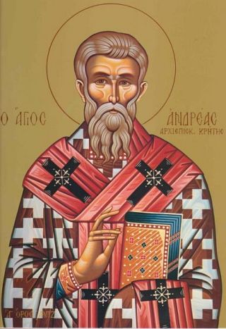 Sfantul Andrei Ierusalimiteanul, arhiepiscopul Cretei